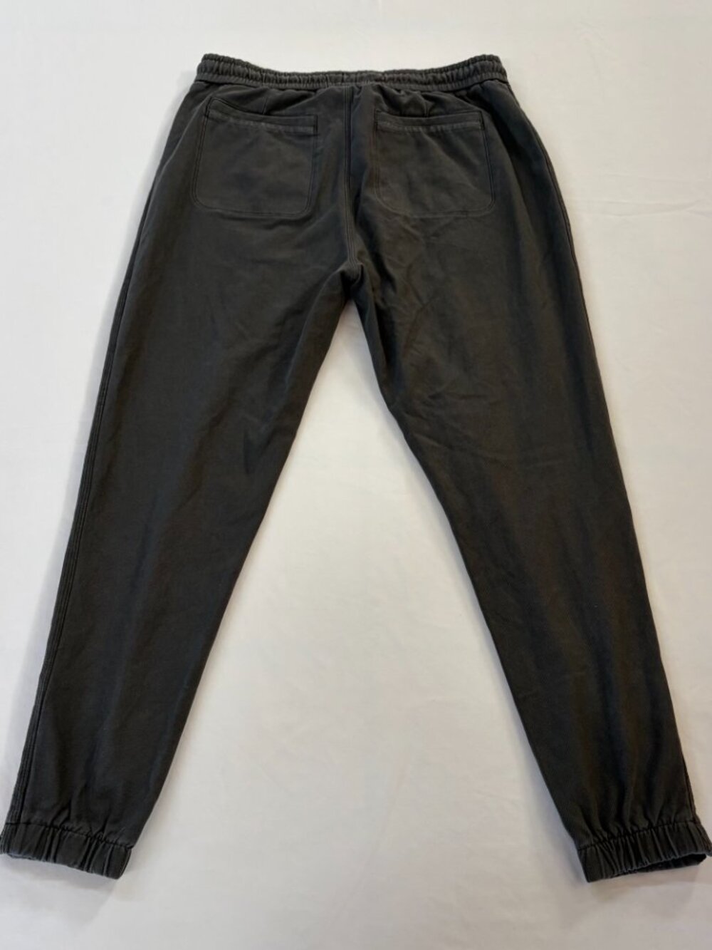 Athleta Women's 10 Gray Jogger Pants Drawstring Elastic Waist Pockets Stretch - Picture 6 of 9